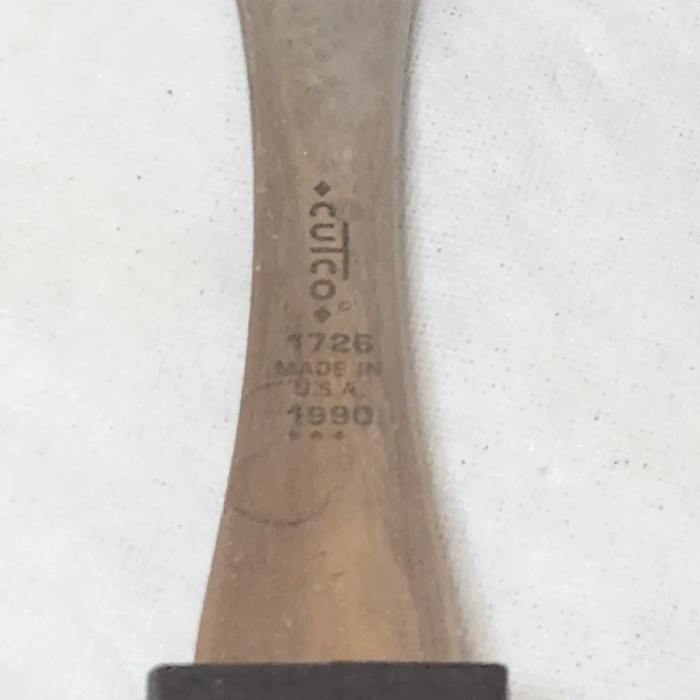 Cutco # 1726 Classic Turning Fork Classic Dark Brown Vintage 1990‎ Made In USA